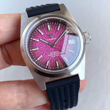 Unimatic U2 Tandorio TD108S 38mm AR Sapphir NH35 20Bar Waffle Strap Pilot