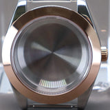 Explorer Watch Case 36mm/39mm Silver Rose Gold yellow Gold Two tone Sapphire 316L stainless Steel For Nh35 Nh36 NH34 NH38 Nh70 Miyota 8215 8285Movement