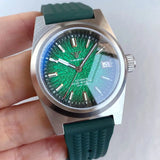 Unimatic U2 Tandorio TD108S 38mm AR Sapphir NH35 20Bar Waffle Strap Pilot