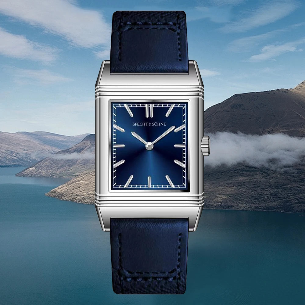Square Watch Specht & Söhne SP0028 Overturn Ultrathin Ronda Quartz Square Watch Specht & Söhne SP0028 Overturn Ultrathin Ronda Quartz