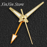 GS 4 Pointers NH34A GMT Watch Hands C3 Green Luminous Watch Needles for NH34 NH35 NH36 NH38 Movement