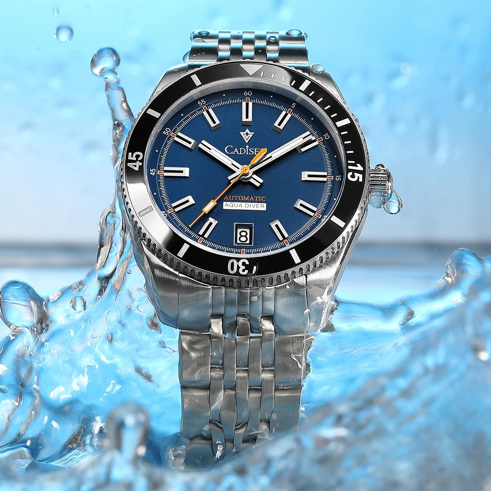 CADISEN C8237 Dive Watch BB58 Japan NH35A Ceramic Bezel 10Bar AR CADISEN C8237 Dive Watch BB58 Japan NH35A Ceramic Bezel 10Bar AR