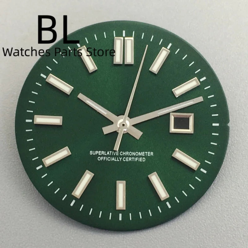 24.5MM Dial for women's watch Sunburst NH05 Watch Dial Gold Rose Sticks Number Women's Mechanical Watch Modified Parts Fit 31mm NH05 NH06 Watch