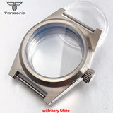 Unimatic U2 Watch Case 38mm Brushed Watch Case Sapphire 20ATM fit NH35 NH36 NH38 ETA2824 Automatic Movement Watch Parts