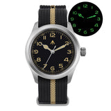 Militado ML08 Military Watch VH31 Quartz Movement Double Sapphire C3 BGW9 Luminous 10Bar Explorer