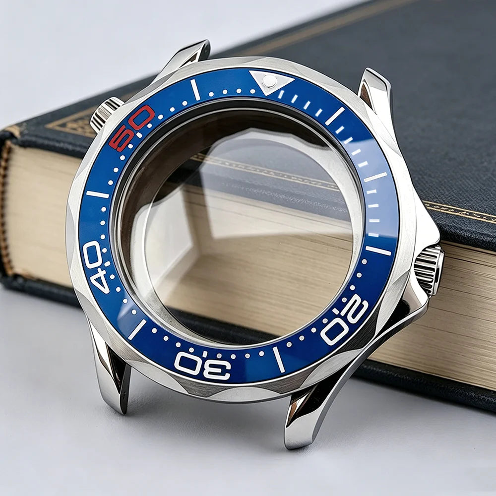 42mm NEW Seamaster Case with 31.5mm Dial 38mm bezel insert Fits NH35 movement Sapphire Stainless steel 10bar