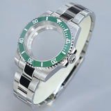 40MM Submariner watch case Eta2824 Sw200 PT5000 Sloping Bezel Sapphire GMT Yacht Master