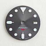 28.5mm NH35 watch dial Fit for NH34 NH35 NH36 automatic movement For SKX SRP Green Luminous Custom logo Watch Modification parts