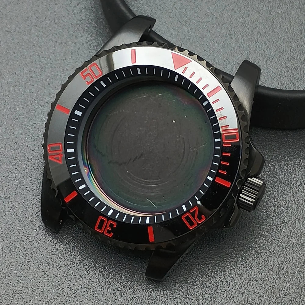 40.5mm Submariner Case GMT with Chapter Ring for NH34 NH35 NH36 Movement Sapphire 10ATM