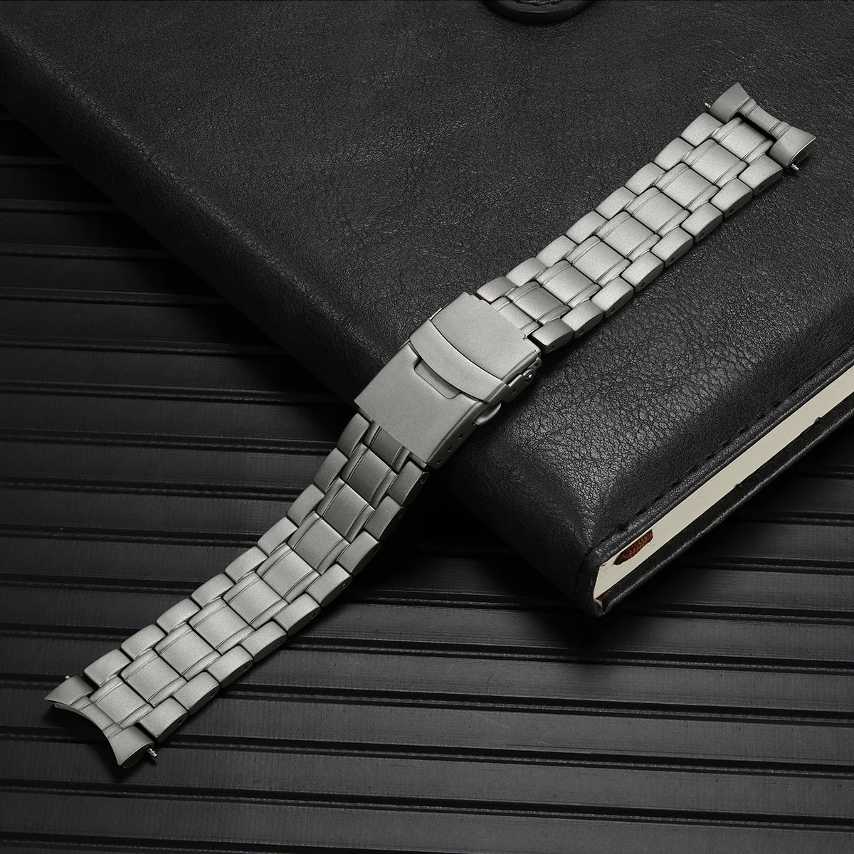 20mm Full Titanium Bands for Watch with Titanium Clasp  Bracelet