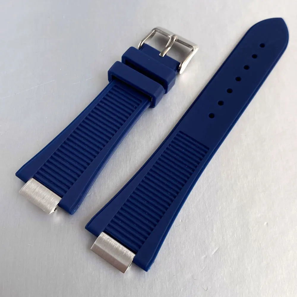40mm Engineer Watch Case Glass back Solid back For  NH35 NH36 NH34 PT5000 ETA1824  Movement Bracelet Rubber strap Two tone gold