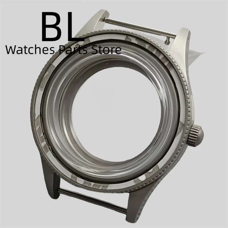 Miyota 9015 watch Case Fifty Fathoms 40mm Retro Domed Sapphire Luminous Bezel For NH35 NH36 NH34 ETA 2824 PT 5000 Miyota 9015 10bar