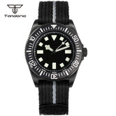 42mm PVD Black FXD Tandorio TD267B Titanium Diver NH35 Miyota 8215 PT5000 Automatic Sapphire 20ATM