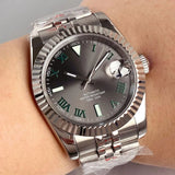 Rome DateJust Watch Tandorio TD136R 36mm 39mm Roman Numbers NH35 Automatic Sapphire 200M Waterproof  Luminous