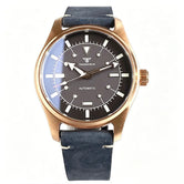 Solid Cusn8 Bronze Pilot Watch Tandorio TD801 39mm 20ATM Miyota 8215  PT5000 Automatic Sapphire