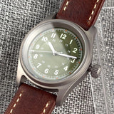 39mm Titanium  Pilot Watch Tandorio TD143B NH35A PT5000 Automatic Sapphire 20ATM  63.7g Vintage