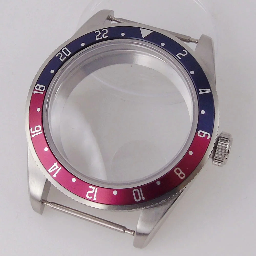 39mm Dive Watch Case BB58 Mod 20BAR Waterproof Dome Sapphire Glass 39mm Black Bay Watch Case for NH34 NH35 NH36 NH70 ETA2824 PT5000 Watch Parts