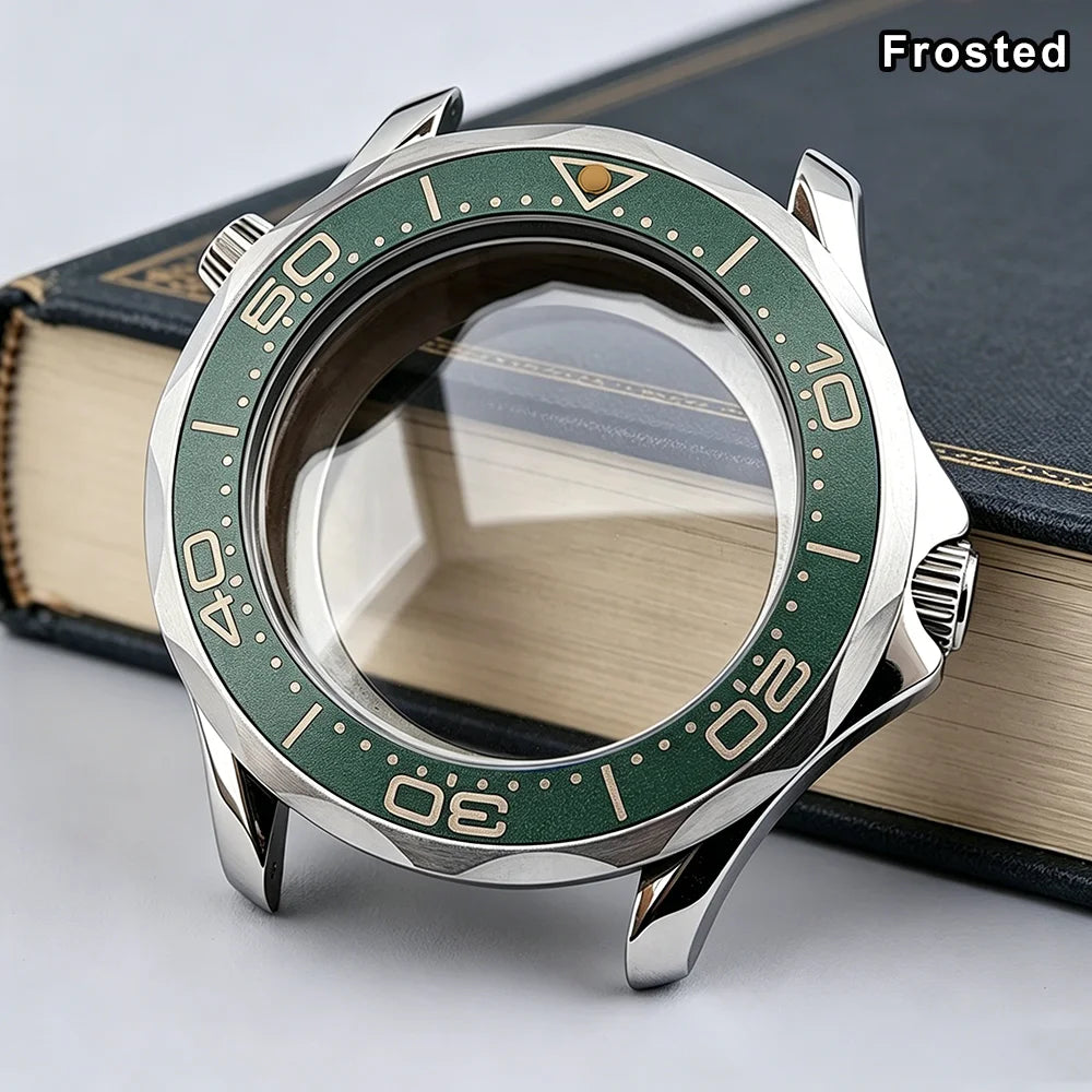 42mm NEW Seamaster Case with 31.5mm Dial 38mm bezel insert Fits NH35 movement Sapphire Stainless steel 10bar