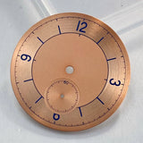 38mm Watch Case for ST1701 Silver Stainless Steel Watch with 31mm Dial Somed Sapphire 5ATM