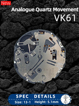 Original Japan VK61 Quartz Movement Hattori / SII VK Series  Movement With VK61.A