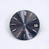 Premium Watch Dial Sunburst Dial 28.5mm No Lume Gold IndexNH35 NH34 GMT Movement Custom Logo Text Modification Watch