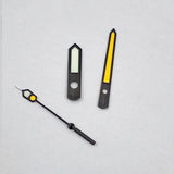 Black&Orange &White Watch Hands For NH35A NH36A 7s26 7s36 7s25 7s35 Needles Green Luminous Wristwatch Parts