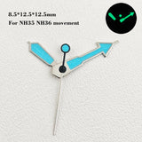 28.5mm NH35 watch dial Fit for NH34 NH35 NH36 automatic movement For SKX SRP Green Luminous Custom logo Watch Modification parts