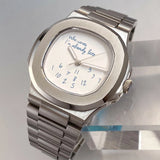 Nautilus Mod Tandorio TD302W 40mm Japan NH35A watches Who Cares dial sapphire glass 100m waterproof