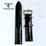 Tandorio Cocktail Mod Watch Case Domed Sapphire 40mm NH35 Automatic +33.5mm Dial Set Glass Back GS Style Accessary