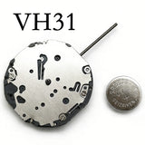 36mm Quartz Titanium Watch Case Pilot For Seiko VH31 Quartz Movement Sapphire 10BAR