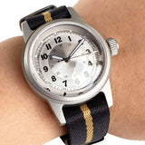 Miyota8215 PT5000 Pilot Watch Tandorio TD135M 36MM Small Military 20ATM Domed Sapphire  Vintage Field Dial