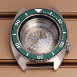 41mm Mod Turtle Watch Case Sapphire Glass Waterproof For Abalone/tuna mouth Captain Willard TMI NH35 NH36 NH38 4R Movement Stainless Steel Watch Accessories