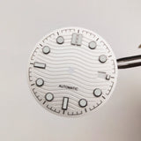 31mm Watch Dial Watch Parts Retrofit Green Luminous Faces for 2813/8215/821A/2836 Automatic Movement Dial Repair Parts