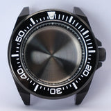 43.8mm Modified Samurai Watch Case Sapphire  For NH35 NH36 NH38 4R36 Movements 100M Waterproof
