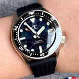 37mm SkX013 Watch Mop Dial Tandorio TD227M 20bar Diver Stainless Steel 3.8 Crown Sapphire