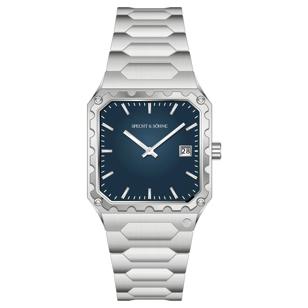 35mm Square 222 Watch Specht & Söhne Japan VX3K Quartz Luminous 35mm Square 222 Watch Specht & Söhne Japan VX3K Quartz Luminous