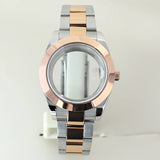 36mm 39mm Bevel Edge Watch Case Bracelet Sapphire Crystal For Seiko NH35 NH36 NH38 NH34 Miyota8215 Movement 28.5 Dial