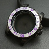 40.5mm Submariner Case GMT with Chapter Ring for NH34 NH35 NH36 Movement Sapphire 10ATM