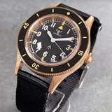 40mm MIYOTA 8215 Real Bronze Fifty FATHOMS Diver Tandorio TD234M Dome Sapphire 20ATM PT5000 NH35