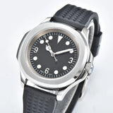 Aquanuat Watch TD901 40mm Dress Watch  sapphire Luminous  5ATM Glassback pvd gold black