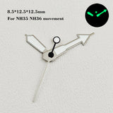 28.5mm NH35 watch dial Fit for NH34 NH35 NH36 automatic movement For SKX SRP Green Luminous Custom logo Watch Modification parts