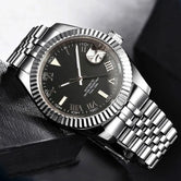 Rome DateJust Watch Tandorio TD136R 36mm 39mm Roman Numbers NH35 Automatic Sapphire 200M Waterproof  Luminous