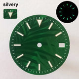 151 type of dials Submariner 28.5mm dial with calendar window suitable for NH35 movement luminous dial can support DIY dial customization name/logo