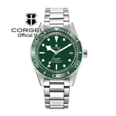 CORGEUT 41mm BB58 Diver Sapphire Ceramic Bezel 10Bar NH35 Automatic Glass Back