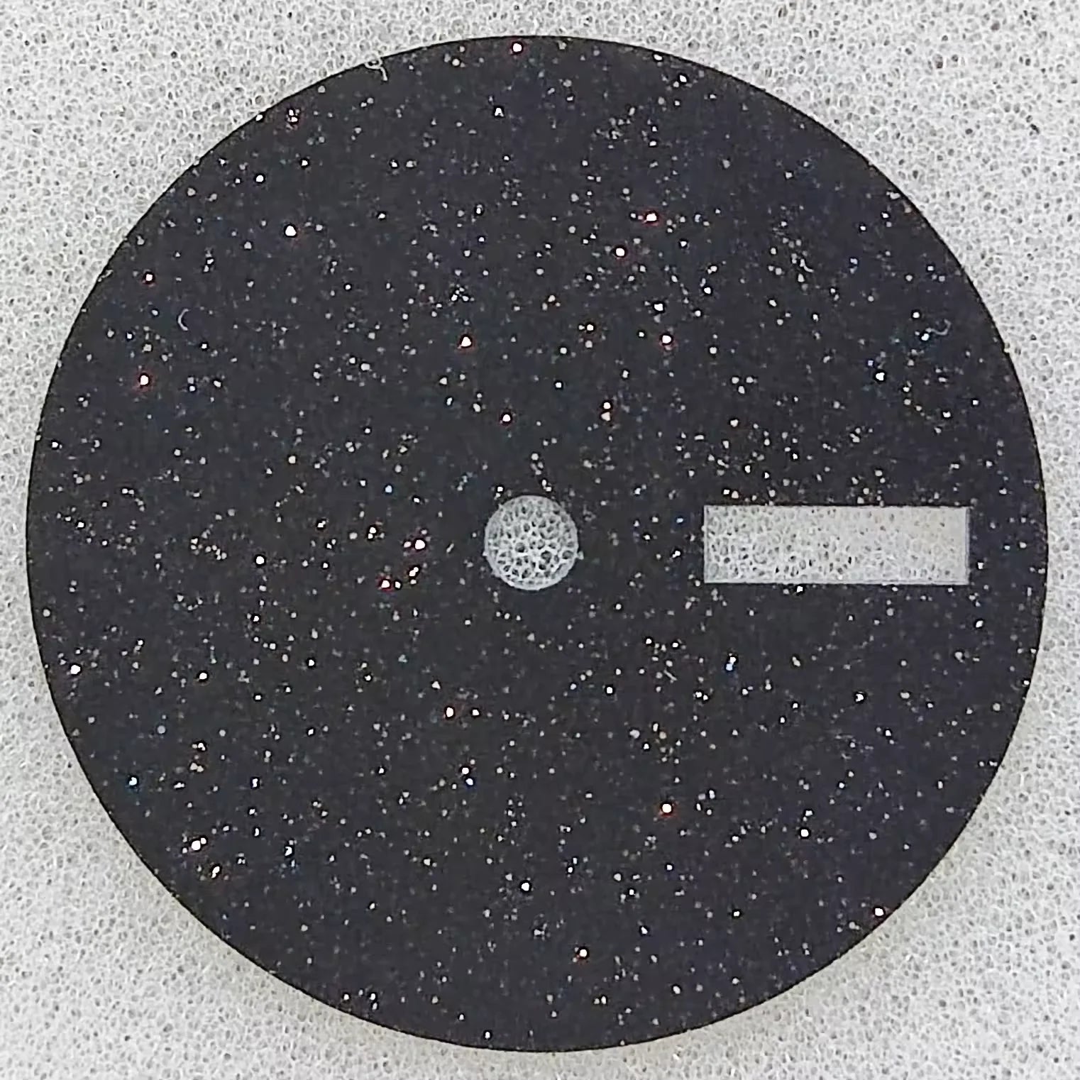 NH35 Starry dial 28.5mm made of sparkling starry blue-green malachite sandstone cut by CNC machine for NH35/36 movement