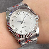 DateJust Mod Tandorio TD136A 36mm 39mm Arabic Numerals Miyota 8215 Automatic Sapphire