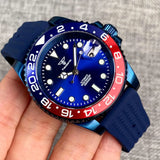 Blue Diver Tandorio TD203B Japan NH35 Automatic Sunburst 316L Stainless Steel Sapphire 20Bar