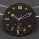 31mm Watch Dial and hands for Seamaster 300 Luminous Needles Dial fit NH35 NH36 Movement