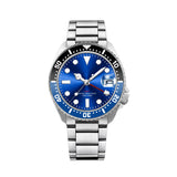 41MM CORGEUT Quartz GMT Watch SKX007 Mod Sapphire Ronda 515 GMT Quartz MOVT 10bar
