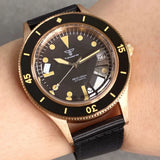 40mm MIYOTA 8215 Real Bronze Fifty FATHOMS Diver Tandorio TD234M Dome Sapphire 20ATM PT5000 NH35